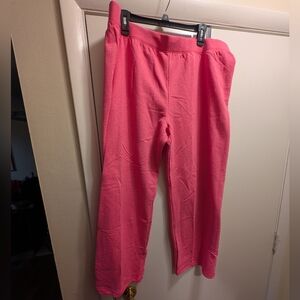 3/$10 Hanes Vibrant Pink Casual Pants